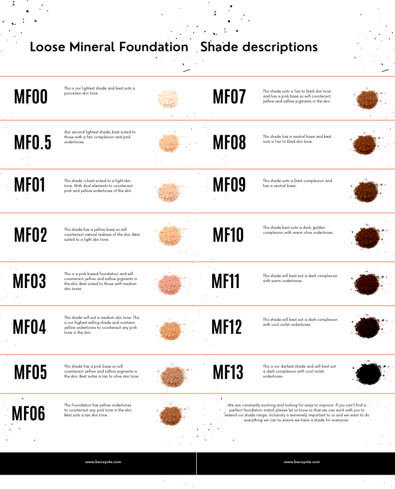 Loose Mineral Foundation