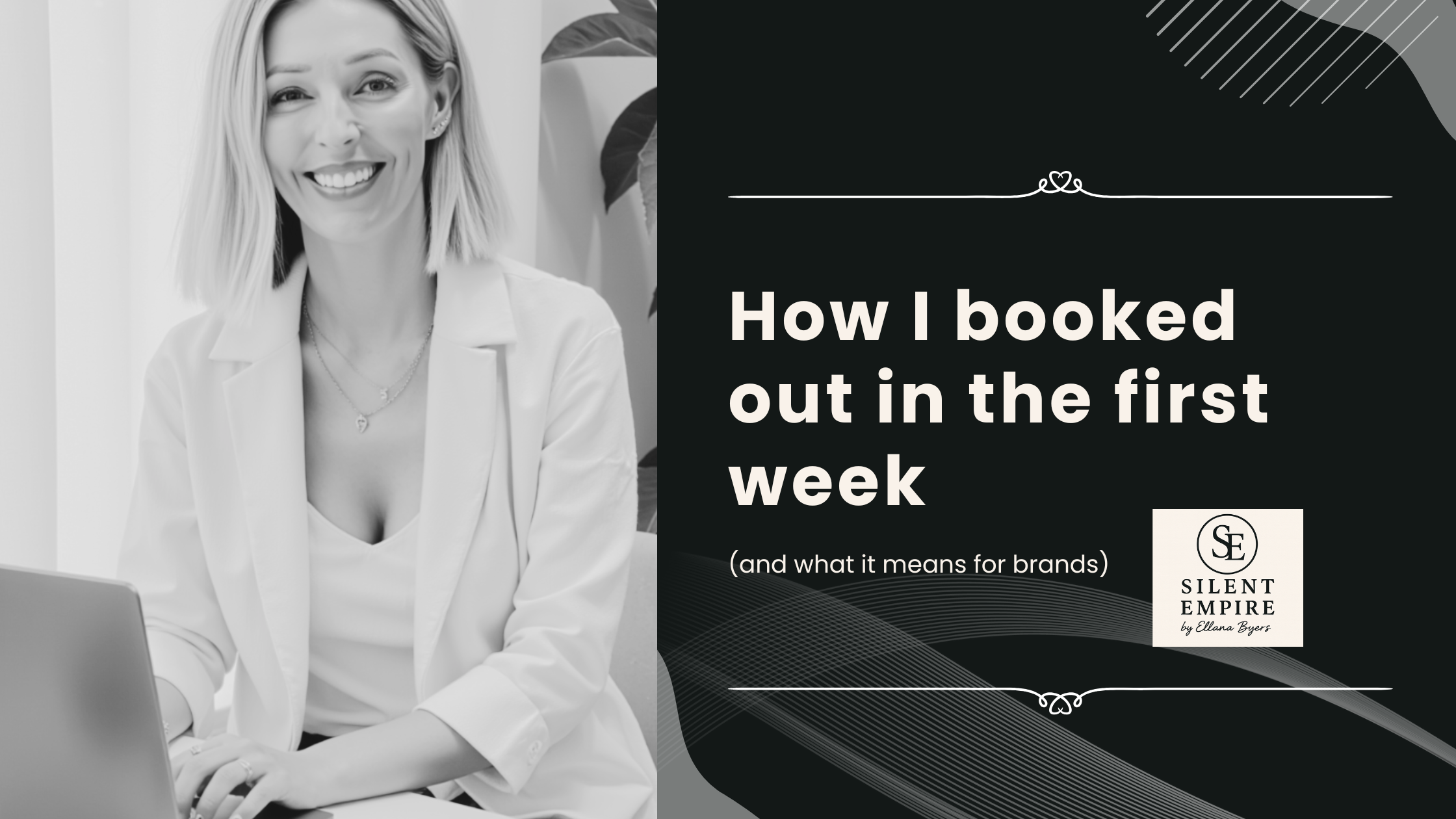 How I booked out UGC Management in the first week (and what it means for brands)